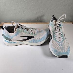Brooks Bedlam 3 Running Shoes Sneakers Mens Size 10.5 White Blue Athletic Gym